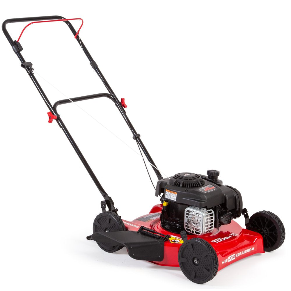 20-Inch 125Cc Gas Push Mower with Briggs &amp; Stratton Engine