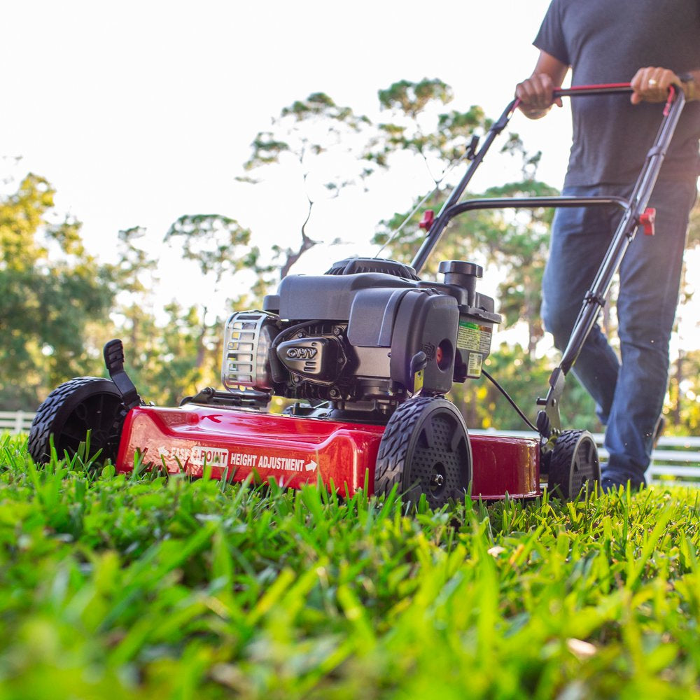 20-Inch 125Cc Gas Push Mower with Briggs &amp; Stratton Engine
